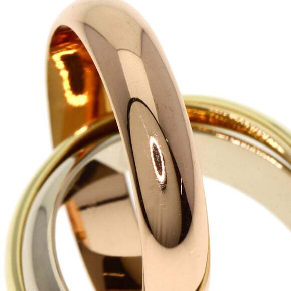 CARTIER Authentic 18k Gold Trinity Ring #48 - Picture 7 of 9